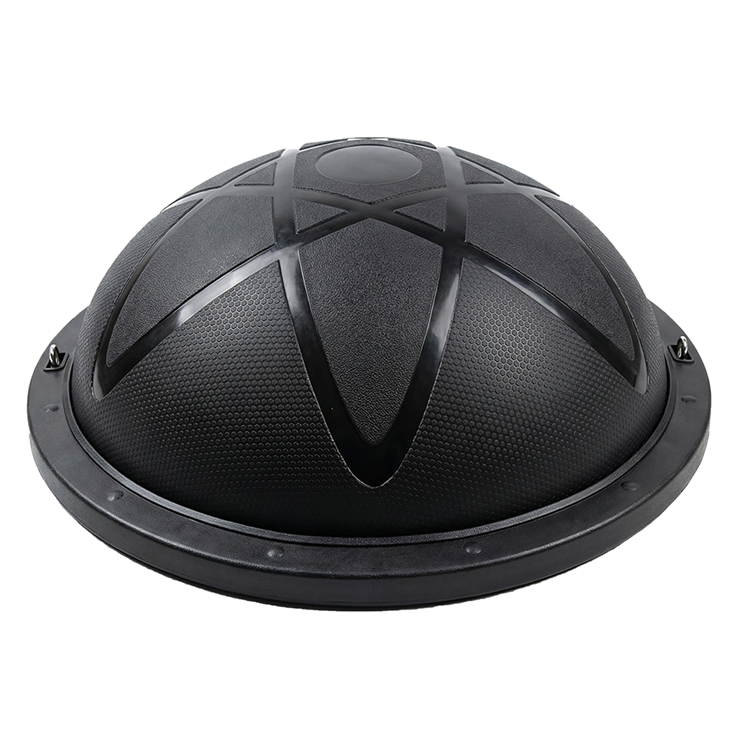 centra half balance ball yoga balance trainer 2 resistance bands home gym black centra half balance ball yoga balance trainer 2 resistance bands home gym black